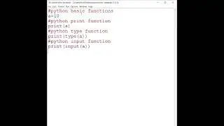#basic #function# in# python# in# telugu