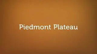 Alabama Soils: Piedmont Plateau