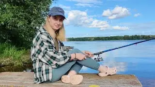 Выходные за городом || открытие рыболовного сезона || улов для котов || красивое видео для релакса