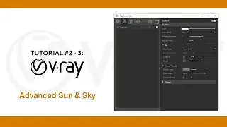 Vray For Sketchup #2/3 -   Advanced Sun & Sky in vray for sketchup