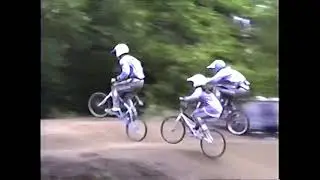 BMX '92 Governor's Cup - R&C "No Contact Exhibition" Race - Snook vs Davis vs Eudan