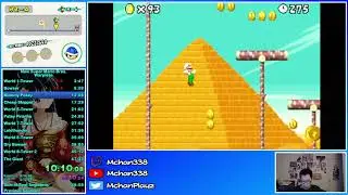 New Super Mario Bros. Speedrun - 47:22 [Warpless]
