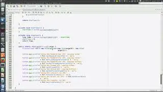 File handling program using Java NIO