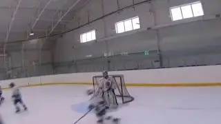 Игра хоккейной школы Лидер