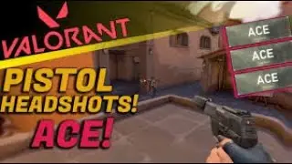 PISTOL ACE ! VALORANT BEST MOMENTS MONTAGE|Classic Pistol | Maxw3ll