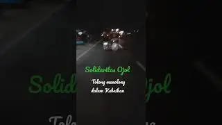 Solidaritas Ojol Tanpa Batas #ojol #tolongmenolong  #solidaritas #driver #gojek #grab #shorts