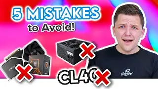 5 Mistakes to AVOID When Building a Gaming PC in 2024! ❌