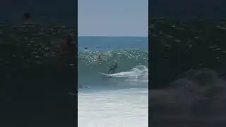 Crosby Colapinto getting some air at his home break. Full video on my page.