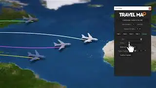 After Effects Template - Travel Map