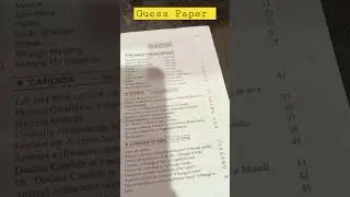 BA Part 3 English  Honours Guess Paper 6 ( BRABU ) paper 6 📚📖