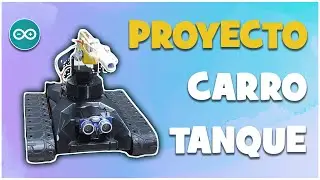 PROYECTO: Carro Tanque Robot + Torreta de Disparo Controlado desde Celular 📲