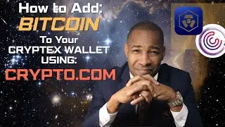 How to Add Bitcoin to your Cryptex Wallet with Crypto.com! #cryptexdefistaking #cryptoinvesting