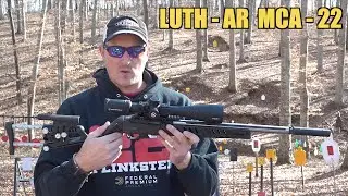 CUSTOM SHOP RUGER 10/22 WITH LUTH-AR CHASSIS
