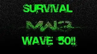 MW3 Survival: Wave 50 Solo RESISTANCE by RodrigoSGamer