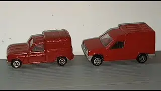 Diecast Majorette Renault 4 and Renault 5 Van