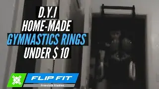 Home made gymnastics rings for under $10!!