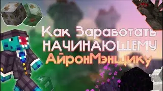 КАК ЗАРАБОТАТЬ НАЧИНАЮЩЕМУ АЙРОНМЭНЩИКУ! | Hypixel SkyBlock Гайд