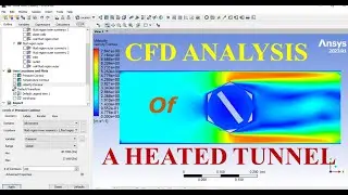ANSYS Fluent CFD Analysis of a 2D Heated Rotating Rectangular Channel l Full Tutorial