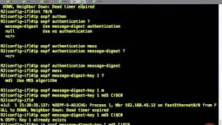 OSPF Routing Demo Part 5