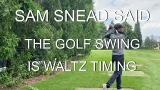 GOLF TIPS:  HOW TO TIME YOUR GOLF SWING TO A WALTZ FOR ENHANCED SMOOTHNESS AND FLOW