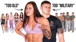 Gym Girls Compete For Military Guys