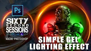 Gel Lighting Effect in Photoshop