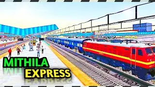 13021- MITHILA EXPRESS | Train Simulator | Railworks | Train Videos | Gaming With Saurav | @NTG