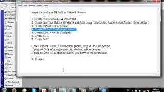 How to configure PPPoE in Mikrotik Router Khmer
