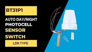 BT31P1 Auto Day Night ON OFF Photocell Sensor Switch