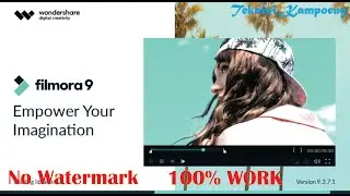 Cara menghilangkan Watermark pada Filmora 9 ( Full Crack )!!!