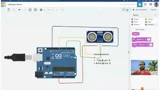 TinkerCad -  Distance Sensor