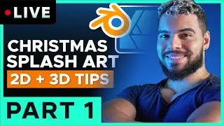 Making a Christmas Complete ART: Part 1 | LIVE 5D with Jhon