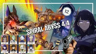 4.4 SPIRAL ABYSS RUN - Cyno // Raiden Shogun | Genshin Impact