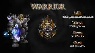 Warrior Transmogs - Vengeance Reaver Xmog Set