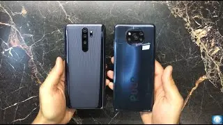 POCO X3 nfc vs Note 8 pro | SpeedTest, Camera Comparison