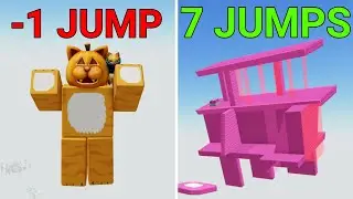 Limited Jumps Difficulty Chart Obby (Stages 70-80)