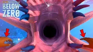 *NEW* SquidShark And SpikeyTrap Animations || Subnautica Below Zero