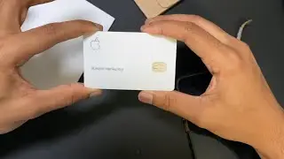 Unboxing the new Apple Credit Card
