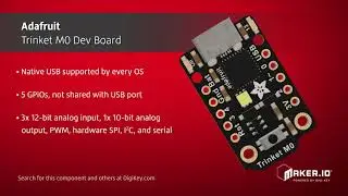 Adafruit Trinket M0 Dev Board | Maker Minute