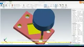 FBM Feature Based Milling Operation Mastercam Day-116