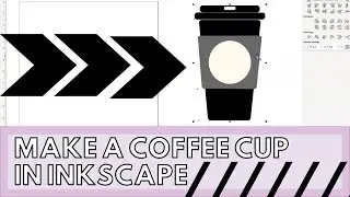 Inkscape Drawing Tutorial | How To Make A Coffee Cup