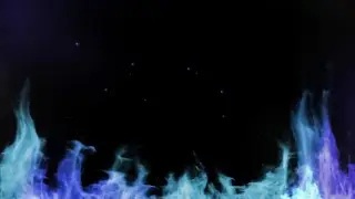 Blue fire black screen effect | Black screen fire effect background