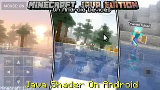 Minecraft Java Edition Shader On Android [How To Play Minecraft Java Edition On Android With Shader]