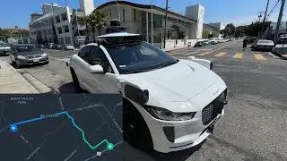 (2) #Waymo AV ride in Los Angles on July 15, 2024