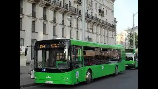 Автобус Минска МАЗ-203.065,гос.№ АК 4794-7,марш.3с (14.09.2020)