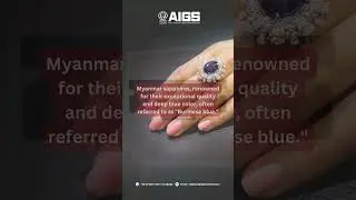 Part. 5 Myanmar #Sapphires #gemstones #aigs #gemologist #jewelrytradecenter #preciousstone