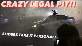 LEGAL PIT GETS WILD! NON-STOP SLIDING!