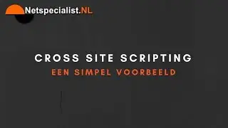 cross site scripting voorbeeld