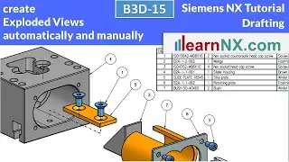 Siemens NX Tutorial | Exploded View