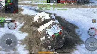 Гайд, как стать КАМНЕМ в Tanks Blitz! Новый имбовый танк! 🤯😱